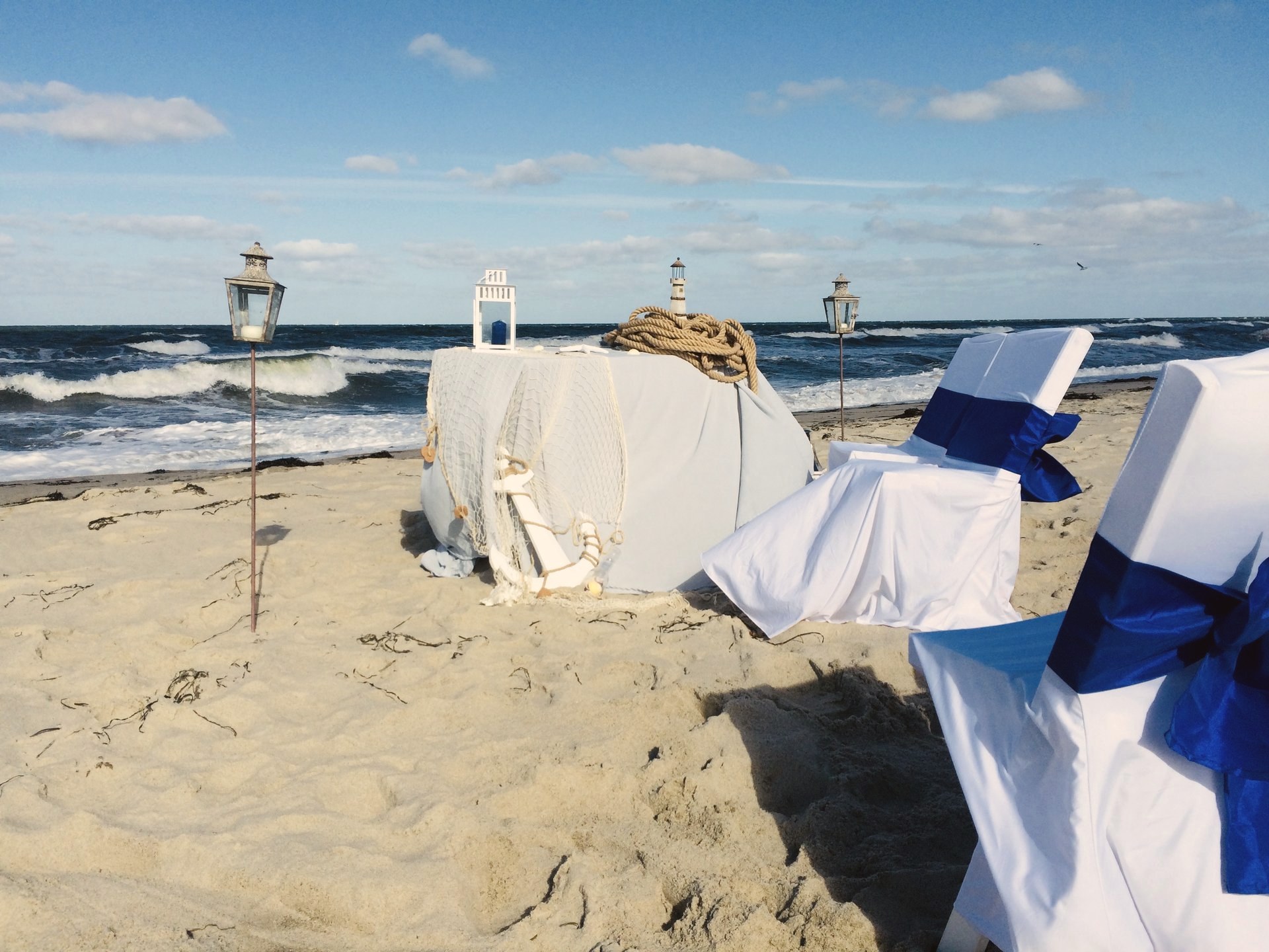Strandtrauung an der Ostsee