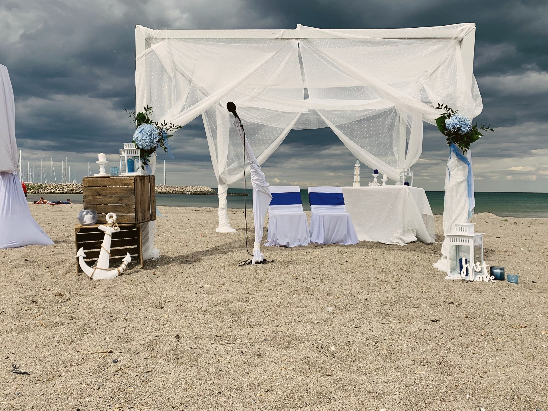 Trauung am Ostseestrand