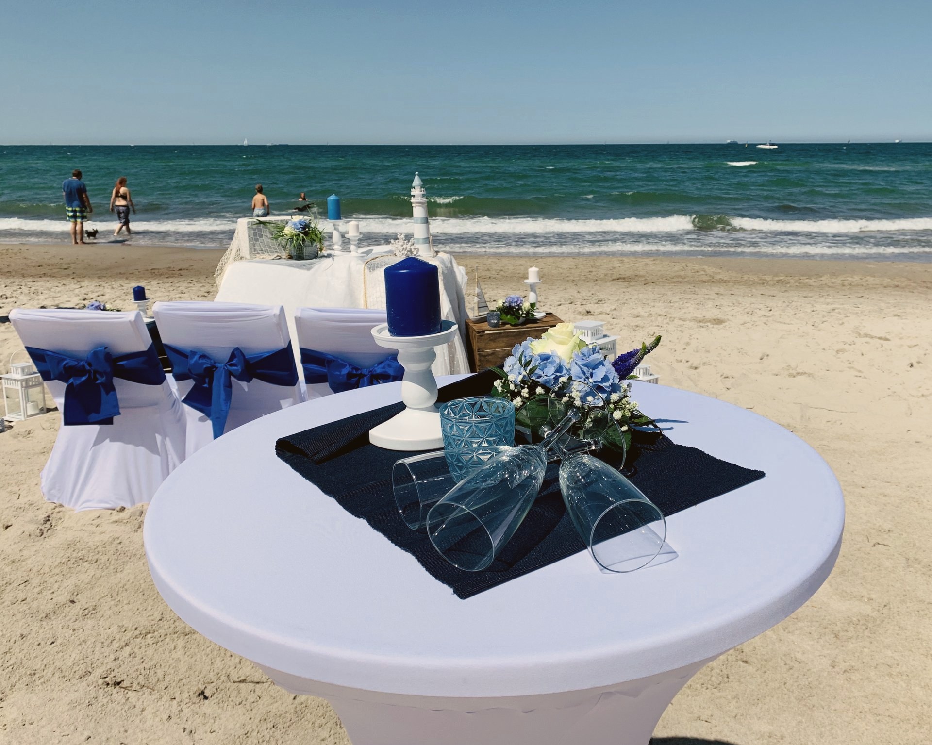 Sommerliche Strandtrauung