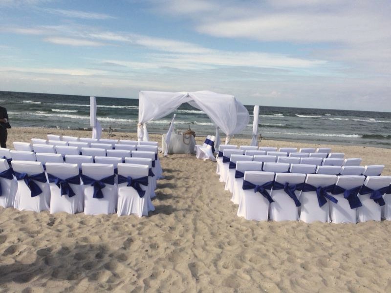 Pavillon am Strand
